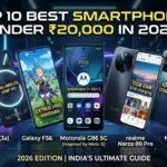 Top 5 Best Latest Smartphones Under 20,000 in 2026