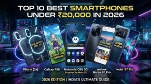 Top 5 Best Latest Smartphones Under 20,000 in 2026