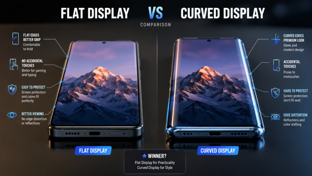 why curved displays are disappearing