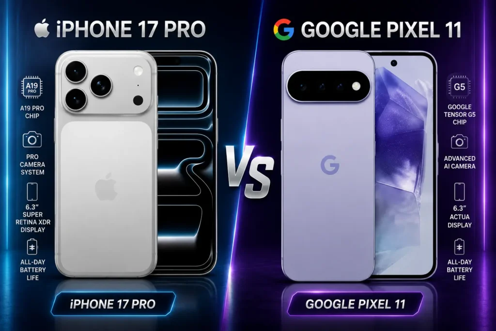Pixel 11 vs iPhone 17 Pro